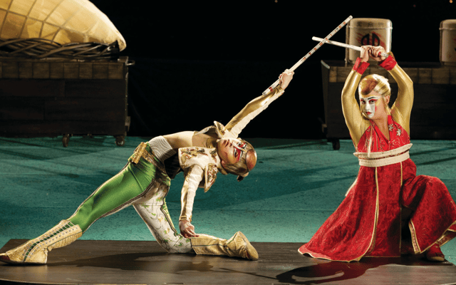 Cirque de Soleil's KA is playing to enthusiatic crowds in Las Vegas