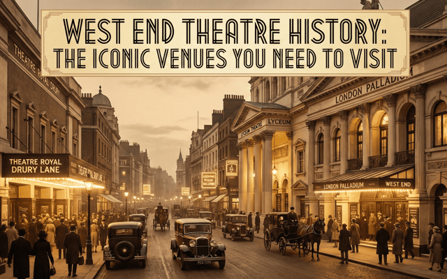 Learn about some of the West End's most iconic theatres and book your London theatre tickets today.