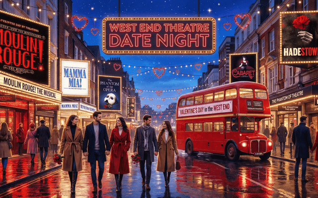 Celebrate Valentine's Day with a perfect West End Theatre date night!