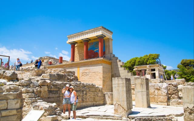 Knossos Palace Archaeological Site Tickets with Audio Guide