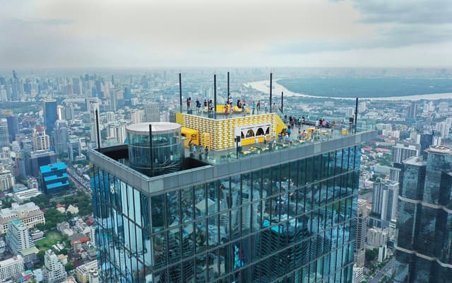 [Direct Entry] Mahanakhon SkyWalk Tickets with Rooftop Access