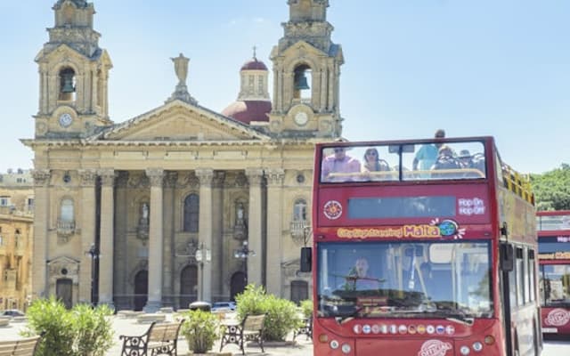 Malta Hop-On Hop-Off Bus Pass + Harbour Cruise