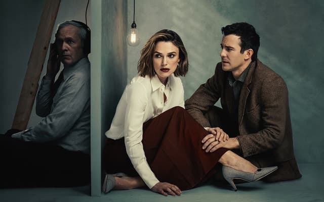 Keira Knightley, Stephen Dillane and Luke Thompson in The Lives of Others