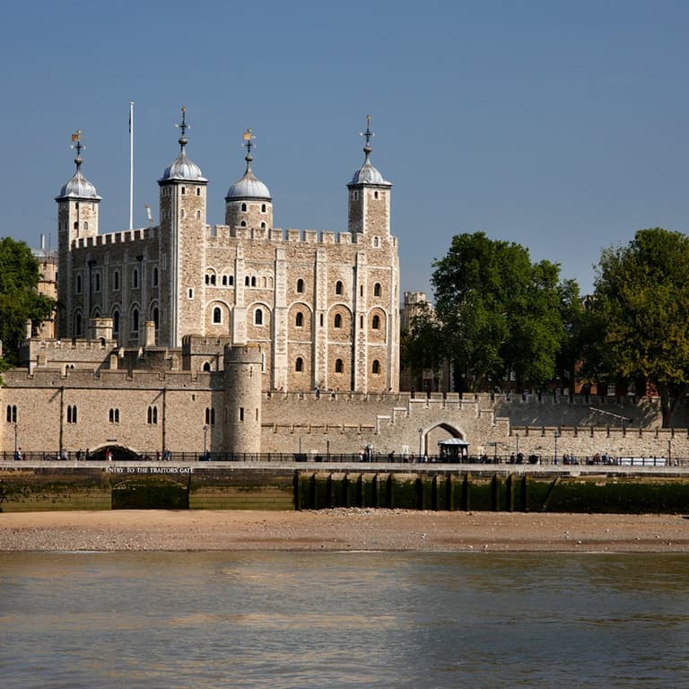 A landmark beside the River Thames in London