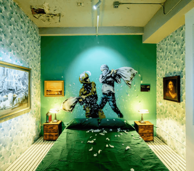 Immersive Banksy art installation gallery in New York City