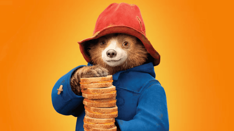 Families exploring the Paddington Bear Experience at County Hall in London