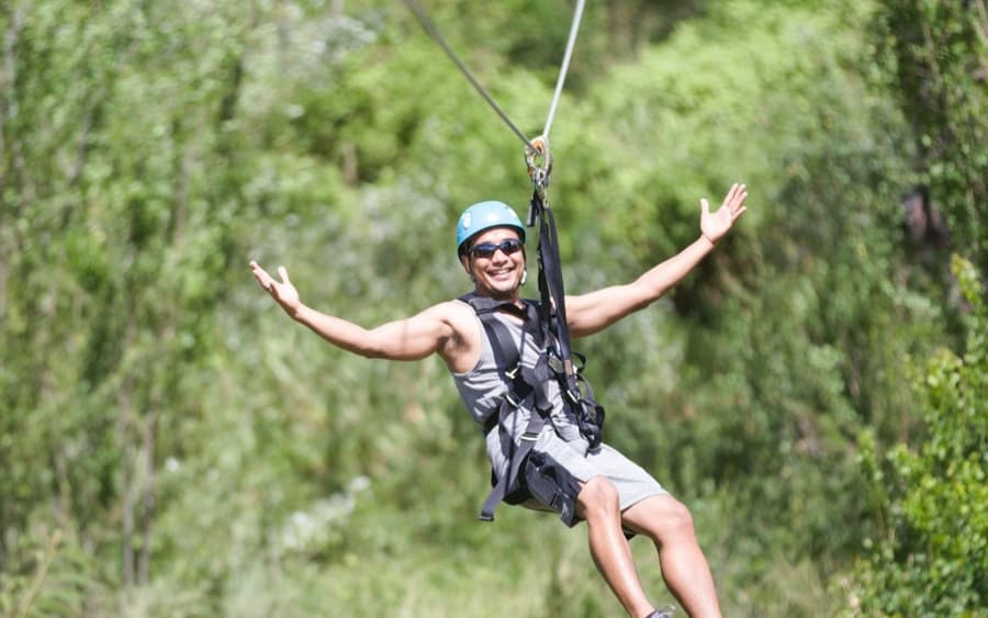 Coral Crater Adventure Park: 6 Ziplines + Roundtrip Transportation