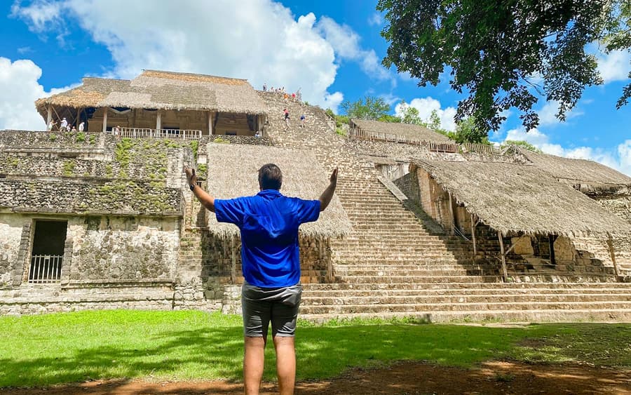 From Cancún: Chichén Itzá, Ekʼ Balam & Cenote Tour with Lunch (Without Taxes)