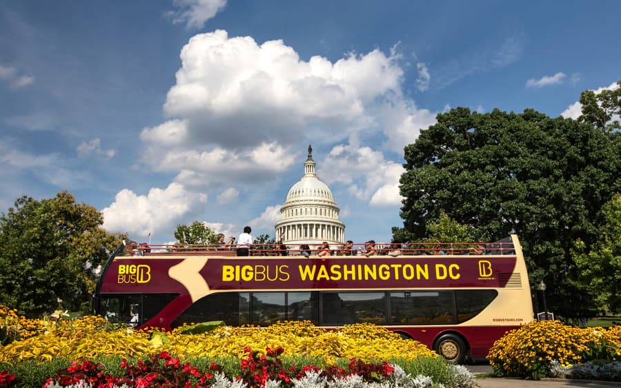 Big Bus: Washington DC Hop-on Hop-off Bus Tour with Optional Sunset Tour