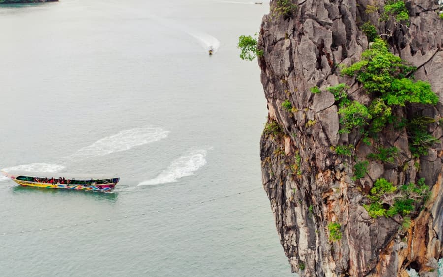 From Phuket: Full Day James Bond Island & Canoe Tour by Longtail Boat
