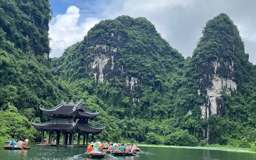 Tam Coc/Trang An, Hoa Lu & Mua-grot: Rondleiding vanuit Hanoi + Boottocht