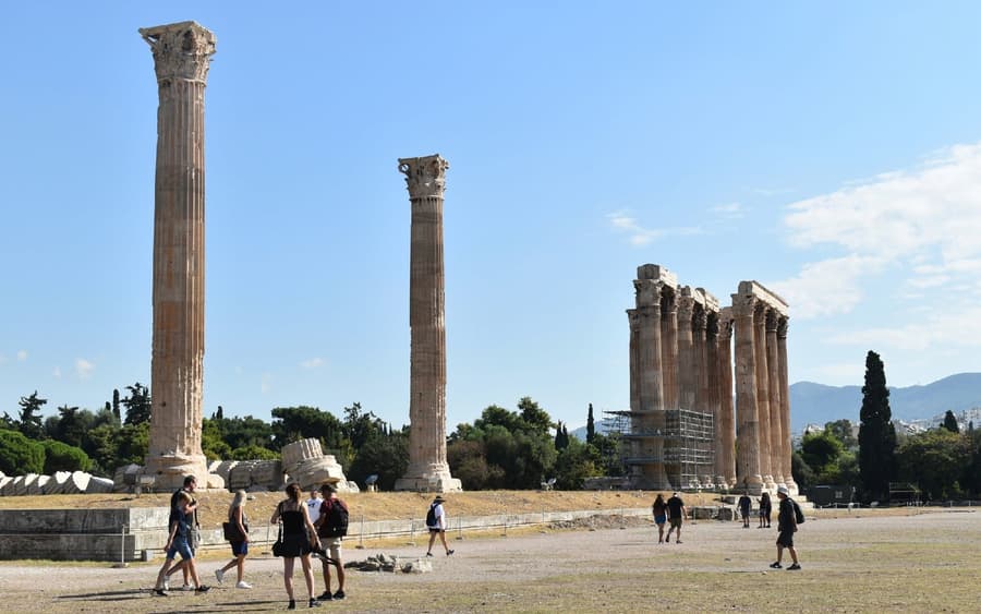 Boleto y Tour de Audio del Templo de Zeus Olímpico