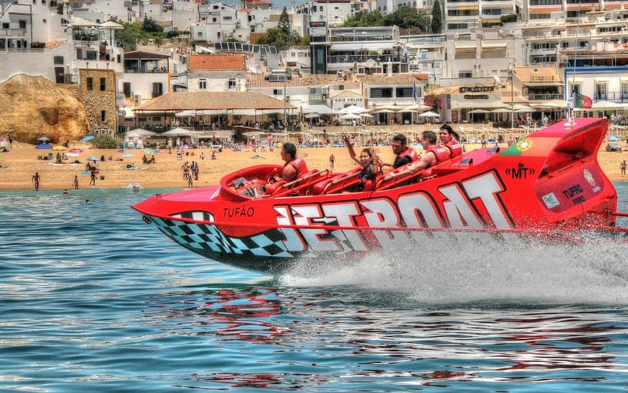 Albufeira: Jet Boat Ride