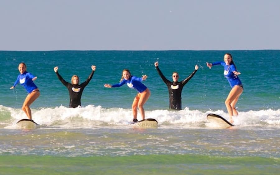 Broadbeach: Clase de Surf de 2 Horas