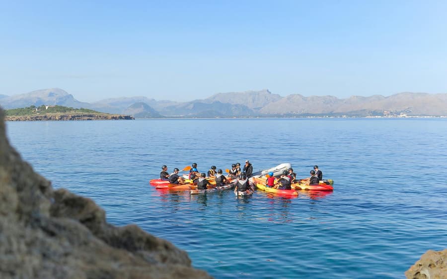Mallorca Outdoor Activity: Snorkel, Kayak, Sea Cave, Cliff Jumping
