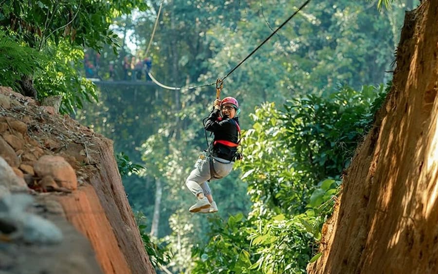 Sky Hawk Zipline Chiangmai: Zipline Experience + Buffet