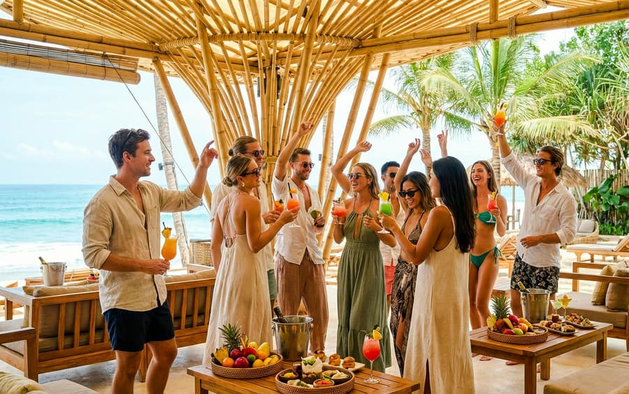 FINNS Beach Party Lagoon Zone: Party Platform (up to 20 pax)