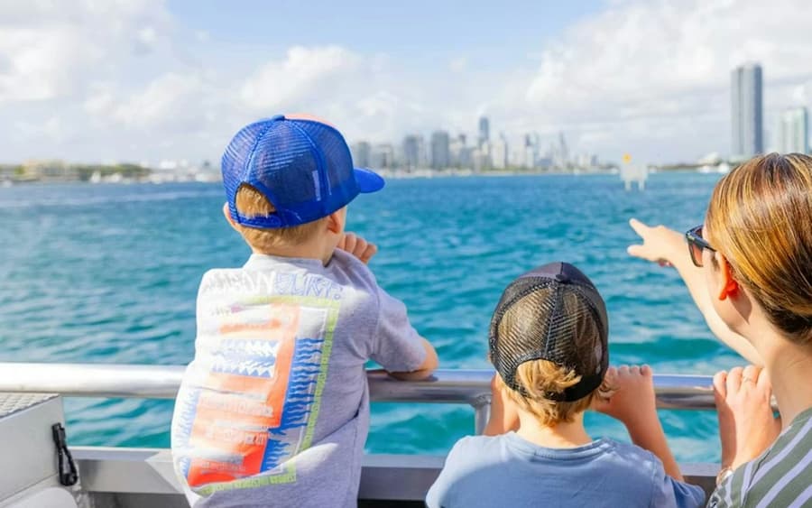 Gold Coast Aqua Park: Entry Ticket + Roundtrip Hopo Ferry