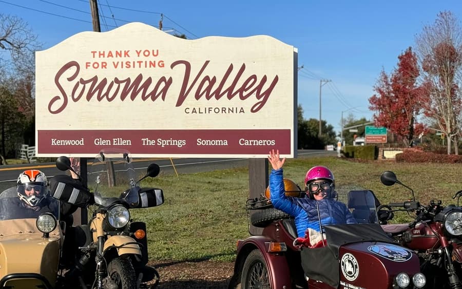 Sonoma Valley: Sidecar Tour