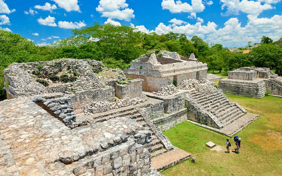 From Playa del Carmen: Chichén Itzá, Ekʼ Balam & Cenote Tour with Lunch (Without Taxes)