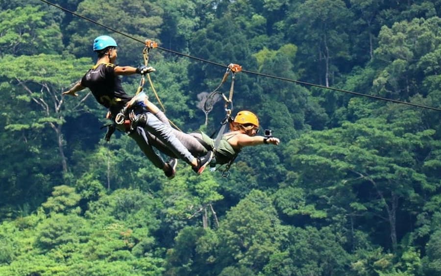 Phuket: Flying Hanuman Zipline with Hotel Transfer