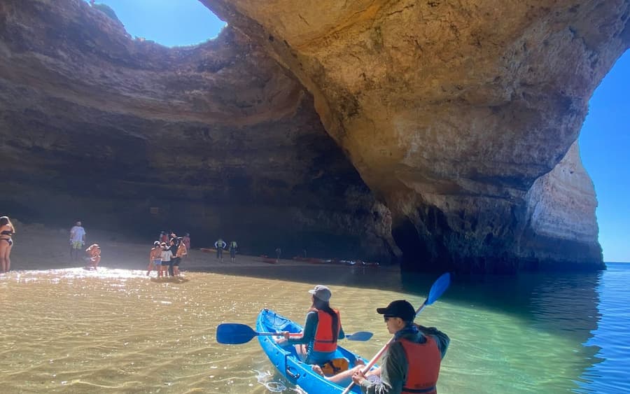 Benagil Cave: Kayak Experience from Benagil Beach