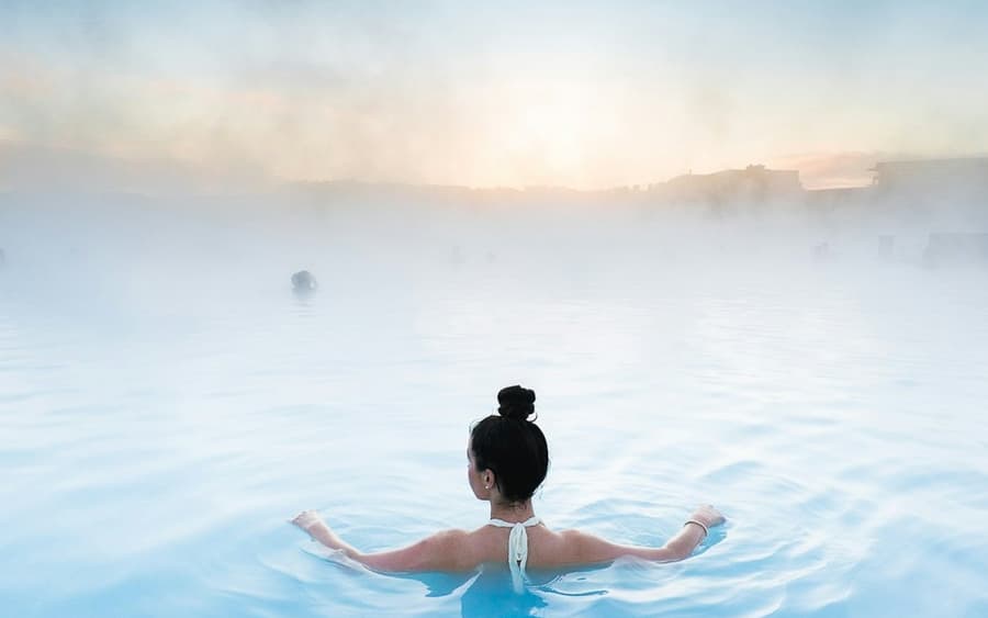 Blue Lagoon: Comfort Admission with Drink, Mud Mask & Towel