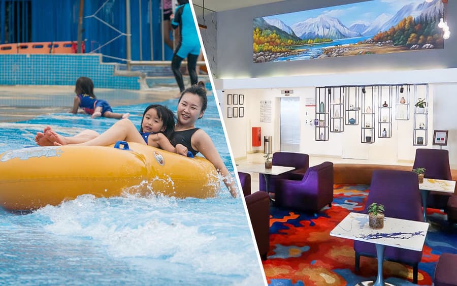 Combo : Water World @ i-City Shah Alam + Room With Breakfast