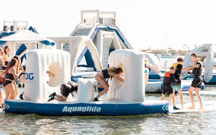 Gold Coast Aqua Park Southport: Inflatable Water Park Session