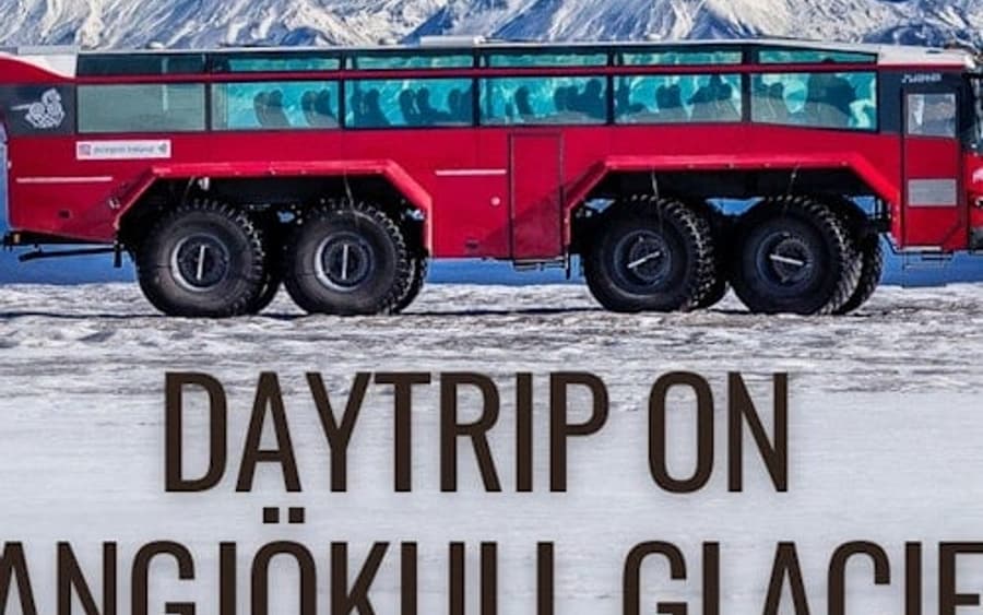 Ghețarul Langjökull: Tur ghidat cu camion monstru