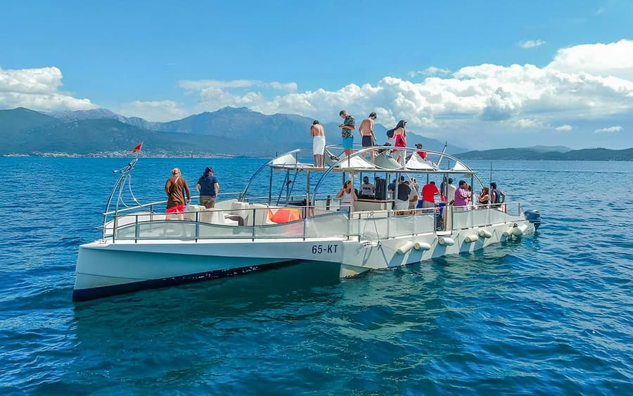 From Tivat: Blue Cave & Our Lady of The Rock Full-Day Boat Tour