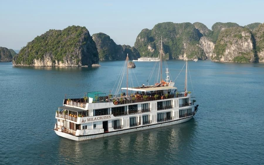 Ha Long Bay: 2D1N Mila Cruise + Sung Sot & Ti Top + Meals + Optional Transfer