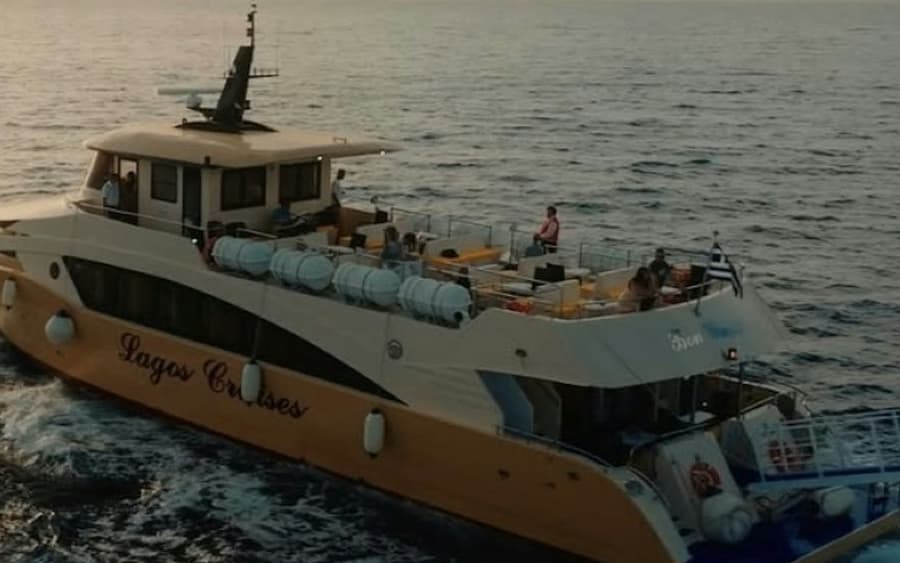 Thasos: Sunset Cruise + 1 Drink + Swim Stop