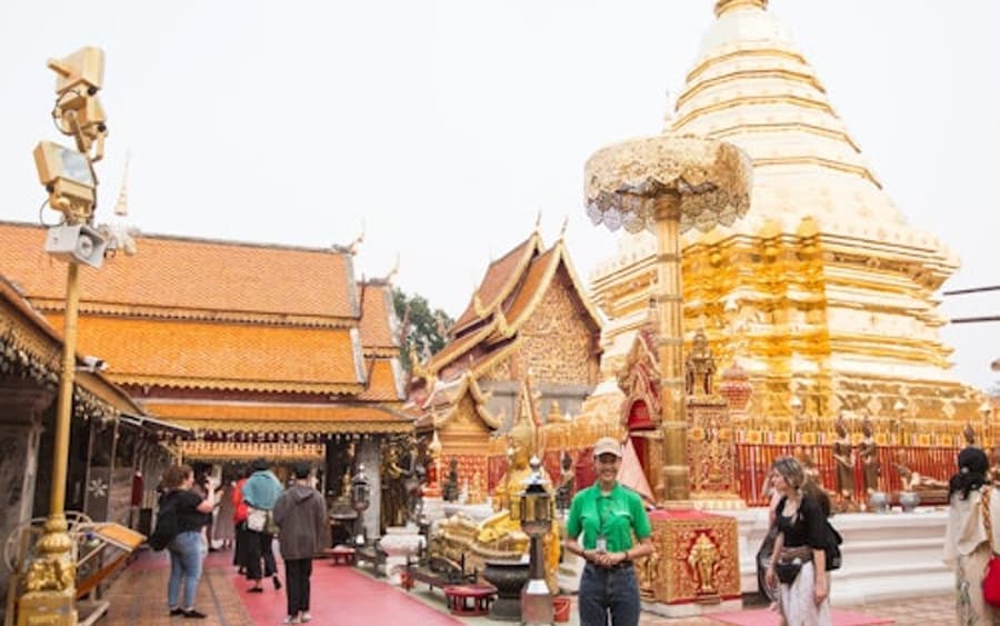 Wat Umong en Doi Suthep Tempels Avondtour – Halve Dag