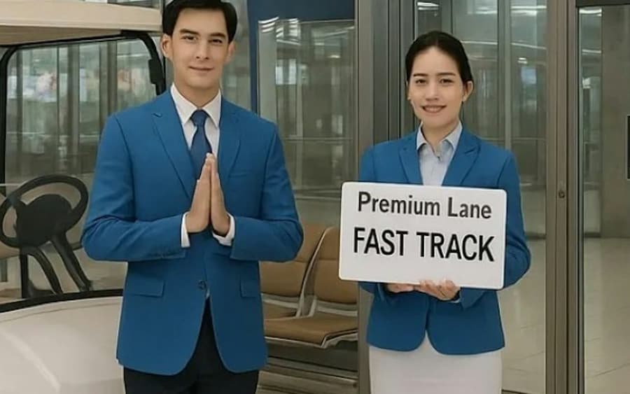 Bangkok Suvarnabhumi Airport: Przewodnik po szybkiej kolejce