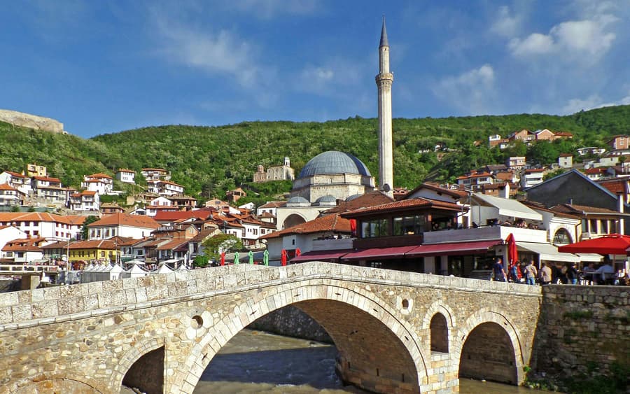 Z Tirany/Durrës: Denní výlet do Kosova Pristina & Prizren