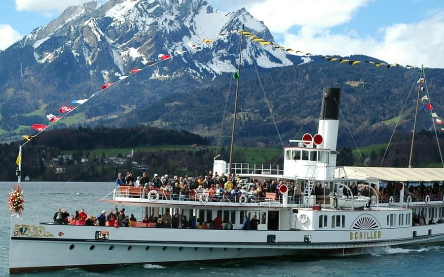 Mount Pilatus: Self-Guided Golden Roundtrip from Lucerne + Boat Cruise
