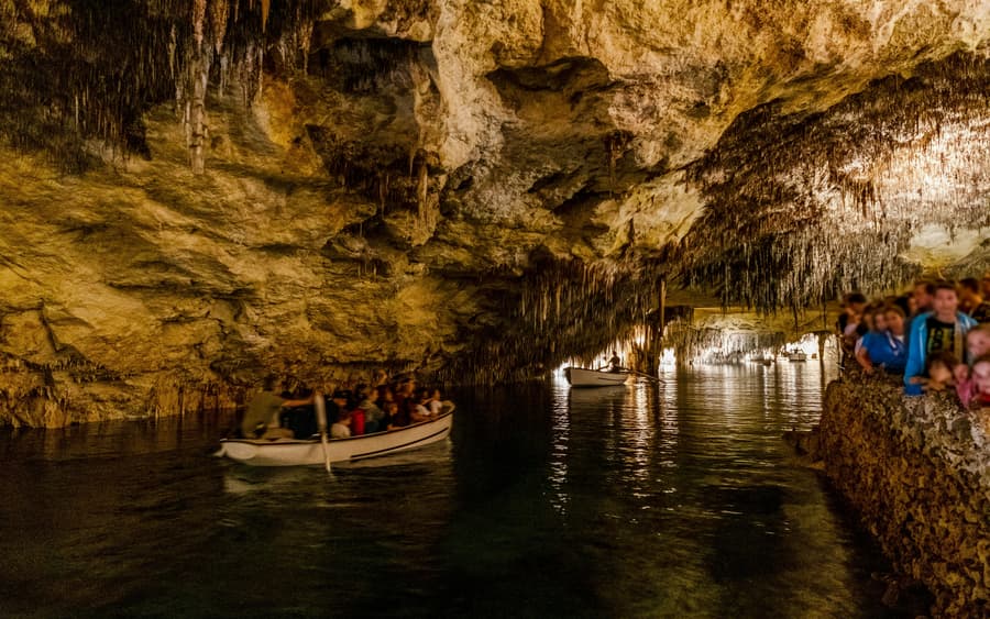 From Palma: Caves of Drach, Lake Martel, & Pearl Factory Day Trip