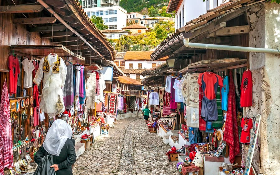 From Tirana: Kruja Castle, Old Bazaar & Sari Salltik Day Trip