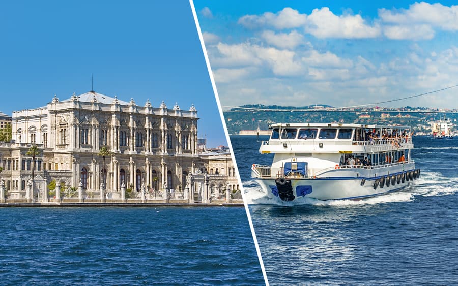 Combo: Dolmabahçe Palace & Harem Skip-the-Line Tickets with Audio Guide + Bosphorus Cruise