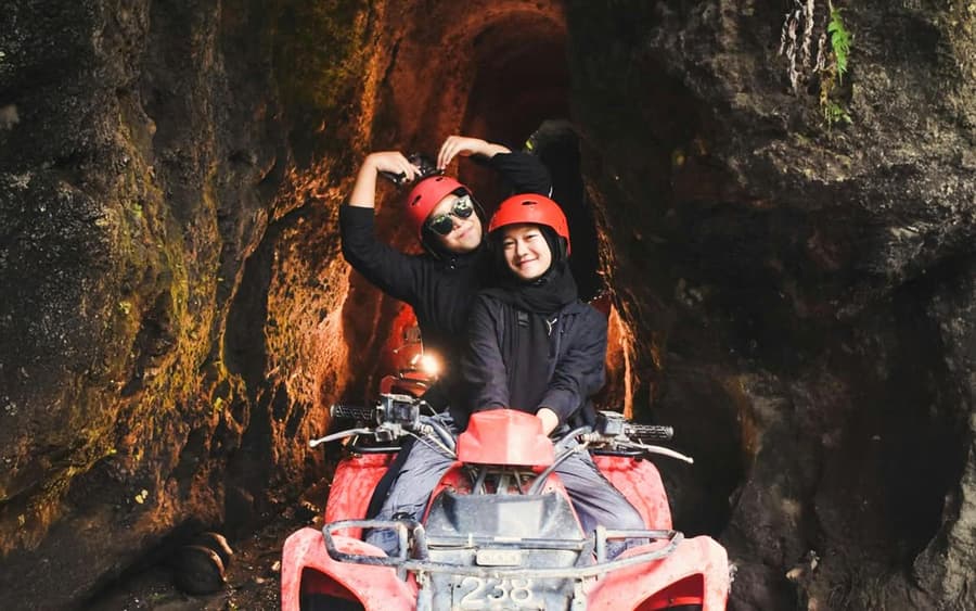 Kuber ATV Bike with Long Tunnel & Waterfalls + Optional Lunch & Transfers