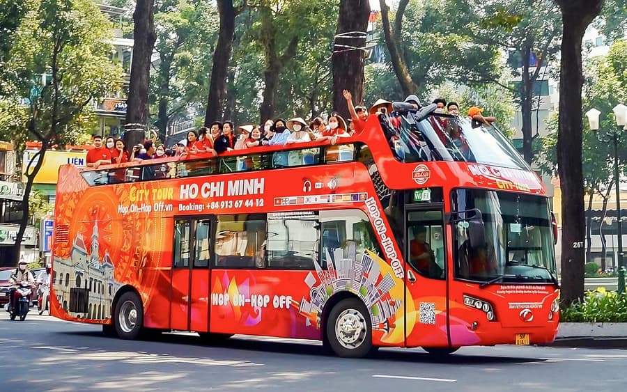 Hop-on Hop-off Vietnam: Ho Chi Minh Hop-on Hop-off Bus Tour