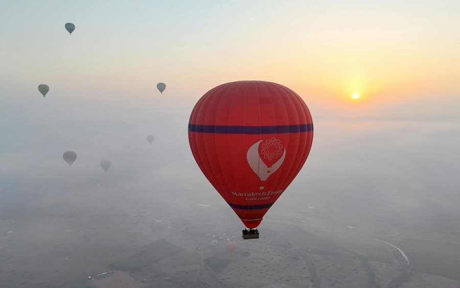 Marrakech: Sunrise Hot Air Balloon Flight, Berber Breakfast & Certificate with Quad biking or camel ride