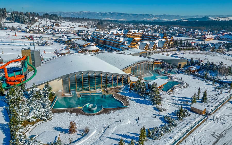 De Cracóvia: Excursão de Dia a Zakopane com Terma Bania, Teleférico e Transfers