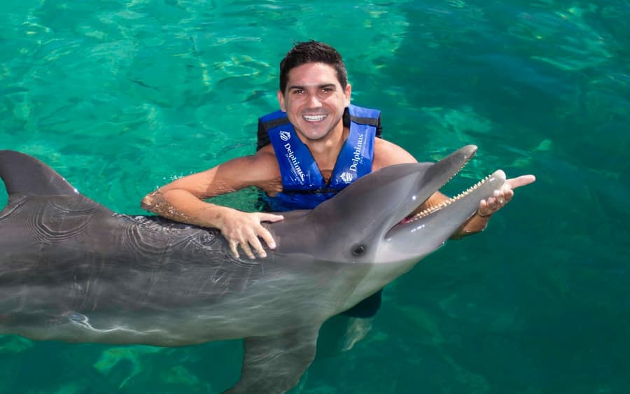 Delphinus Xcaret: Swim with Dolphins