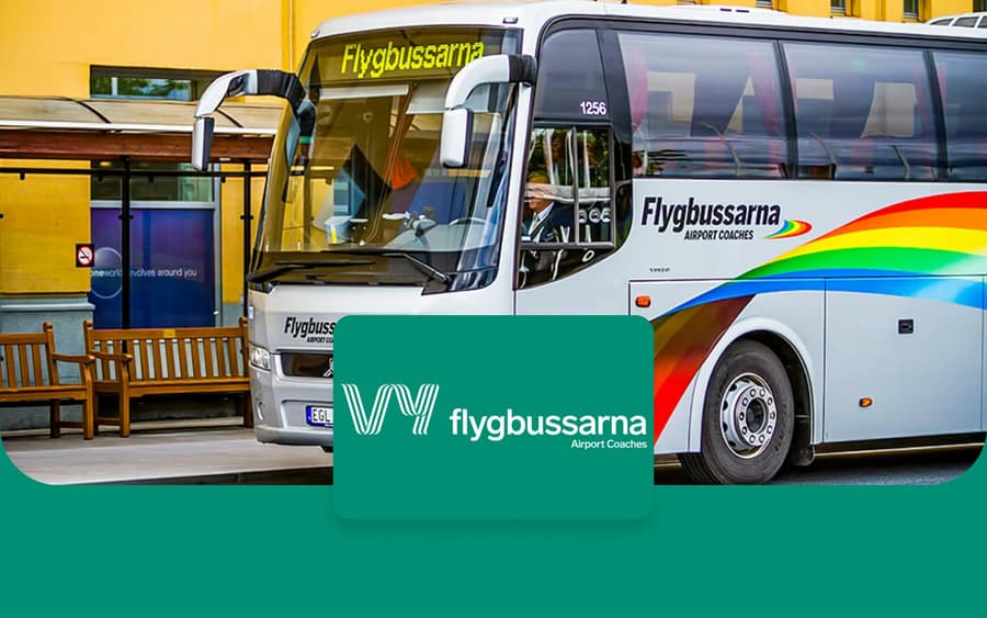 Bus Transfer: Flygbussarna Airport Coaches One-Way Transfers Between Arlanda Airport and Stockholm Central Station