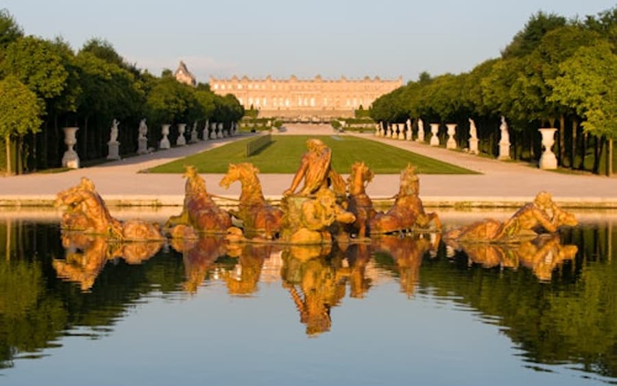 Slottet i Versailles: Billet til det Musikalske Springvands Show