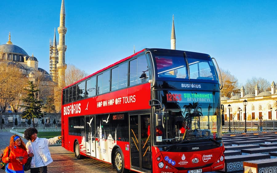 Istanbul : Tour en bus Hop-On-Hop-Off 1 jour + Audio Guide