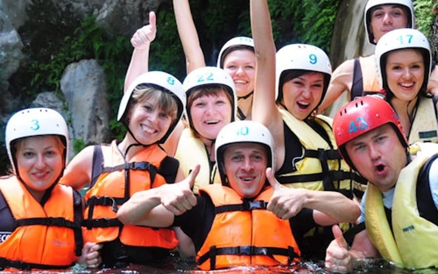 Antalya: Barranquismo y Rafting Corporal