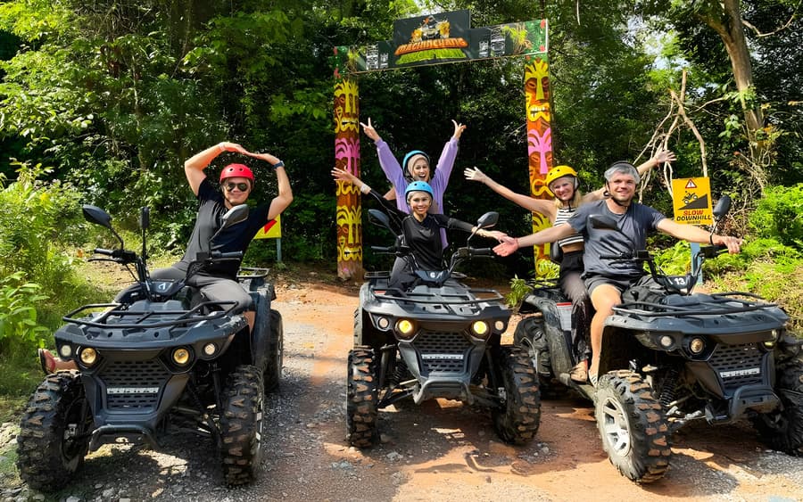 Langkawi Sky ATV Ride at Mountain Manchinchang